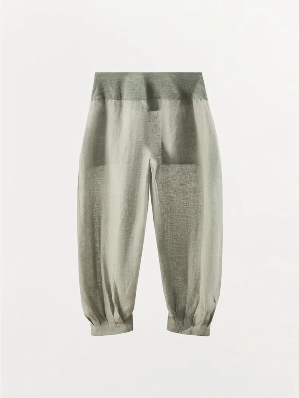MWOT Zara Sage sarouel Green